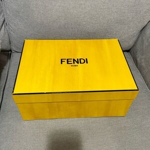 Fendi Vibrant Yellow Storage Box